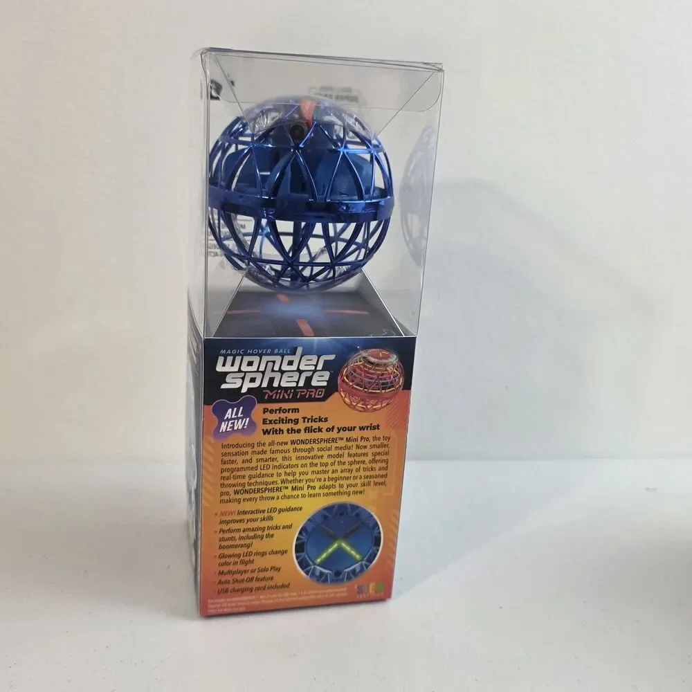 Wonder Sphere Magic Hover Ball- Blue Color- Skill Level Easy- STEM Certified